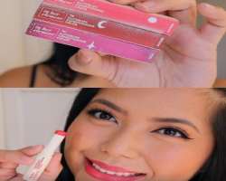 The star endorses Butterlips Conditioning Color through her Instagram and YouTube channel.